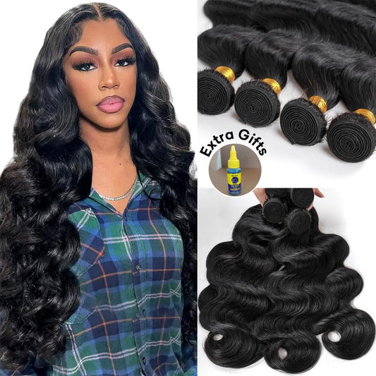 Asteria Hair Brazilian Virgin Hair Extension Straight Human Hair Weave Bundles Natural Black Vacation Hair